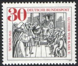 1971  450. Jahrestag des Wormser Reichstages