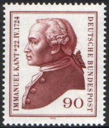 1974  Geburtstag von Immanuel Kant