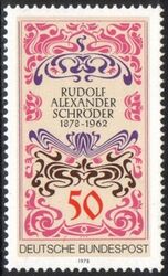 1978  Geburtstag von Rudolf Alexander Schröder