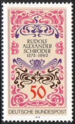 1978  Geburtstag von Rudolf Alexander Schröder