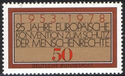1978  Europische Konvention zum Schutz der Menschenrechte