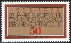 1978  Europäische Konvention zum Schutz der Menschenrechte