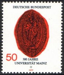 1977  500 Jahre Universitt Mainz
