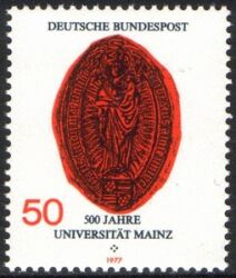 1977  500 Jahre Universität Mainz