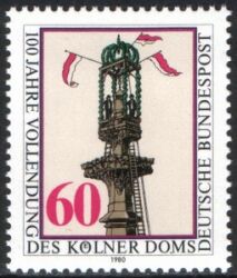 1980  Jahrestag der Vollendung des Klner Doms