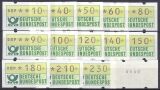 1981  Automatenmarken - Standardsatz VS 1   mit...