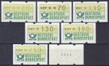 1982  Automatenmarken - Standardsatz VS 2  mit...