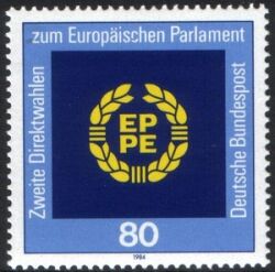 1984  Zweite Direktwahlen zum Europäischen Parlament