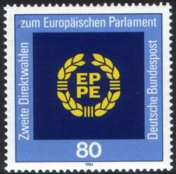 1984  Zweite Direktwahlen zum Europischen Parlament