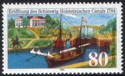 1984  Eröffnung des Schleswig-Holsteinischen Canals