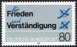 1984  Für Frieden und Verständigung