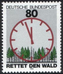 1985  Umweltschutzkampagne Rettet den Wald 