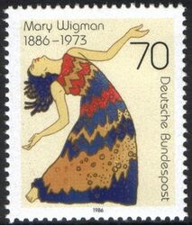 1986  Geburtstag von Mary Wigman