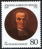 1987  Geburtstag von Johann Albrecht Bengel
