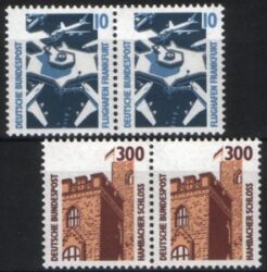 1988  Freimarken: Sehenswürdigkeiten aus Bogen