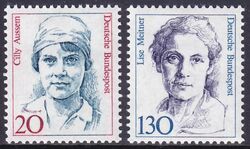 1988  Freimarken: Frauen der deutschen Geschichte