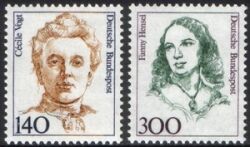 1989  Freimarken: Frauen der deutschen Geschichte