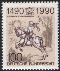 1990  Internationale Postverbindungen in Europa