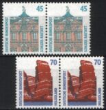 1990  Freimarken: Sehenswürdigkeiten aus Bogen