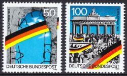 1990  Öffnung der Innerdeutschen Grenzen - Berliner Mauer