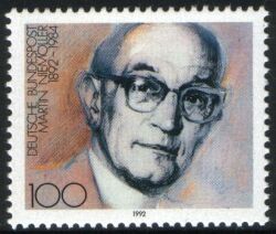 1992  Geburtstag von Martin Niemöller