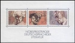 Deutschland 1978  Nobelpreisträger