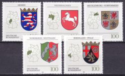 1993  Wappen der Lnder der Bundesrepublik Deutschland