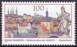 1996  UNESCO-Welterbe: Altstadt Bamberg