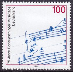 1996  75 Jahre Donaueschinger Musiktage