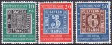 1949  100 Jahre Deutsche Briefmarken - Satz
