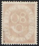 1951  Freimarke: Posthorn 137