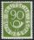 1951  Freimarke: Posthorn 138