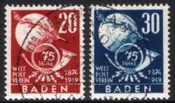 1949  75 Jahre Weltpostverein  (UPU)