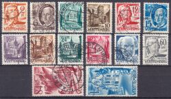 1948  Freimarken: Persönlichkeiten und Ansichten II