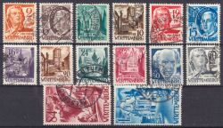 1948  Freimarken: Persönlichkeiten und Ansichten II