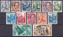 1947  Freimarken: Persönlichkeiten und Ansichten I