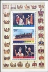 Tuvalu 1977  25 Jahre Regentschaft von Königin Elisabeth II.