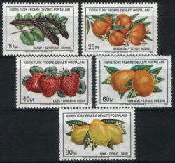 1976  Freimarken: Früchte