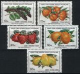 1976  Freimarken: Früchte