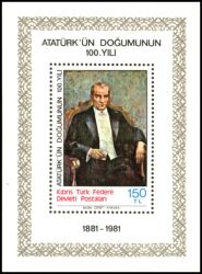 1981  100. Geburtstag von Atatürk