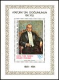 1981  100. Geburtstag von Atatürk