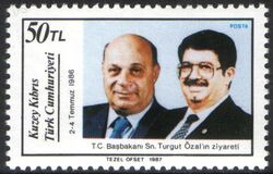 1987  Besuch des trkischen Ministerprsidenten