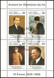 1988  50. Todestag von Kemal Atatürk