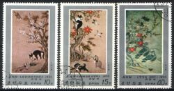 Korea-Nord 1978  Koreanische Tiergemälde
