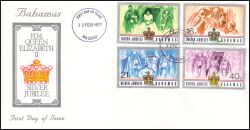 Bahamas 1977  25 Jahre Krönung Elisabeth II