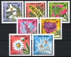 Mongolei 1979  Blumen