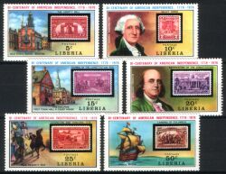 Liberia 1975  200 Jahre Unabhängigkeit der USA