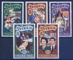 Antigua 1977  25 Jahre Regentschaft von Königin Elisabeth II.