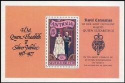 Antigua 1977  25 Jahre Regentschaft von Königin Elisabeth II.