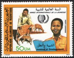 Mauretanien 1985  Internationales Jahr der Jugend